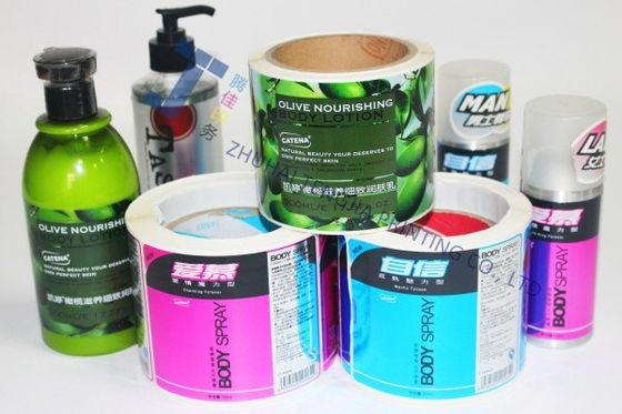 品質  OEM Body Wash Labels Hand Wash Bottle Stickers Flexo Printing 工場