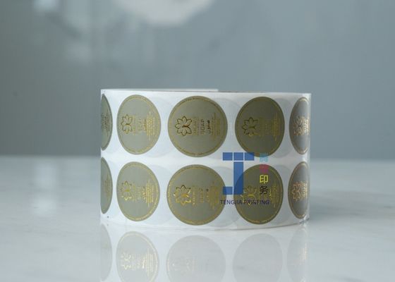 品質  Paper Vinyl PET PP PVC Embossed Sticker Labels Indoor Outdoor Usage 工場