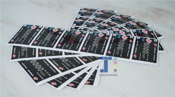 輝く表面 偽造防止のラベル 偽造防止のステッカー フロスト