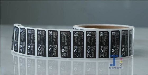 パーマンネア付着剤付きのカスタマイズ可能なクラフト紙ステッカーラベル