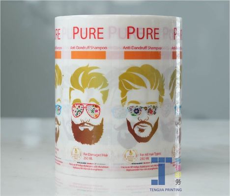 永続的な粘着剤を持つ認証認証セキュリティシールステッカー